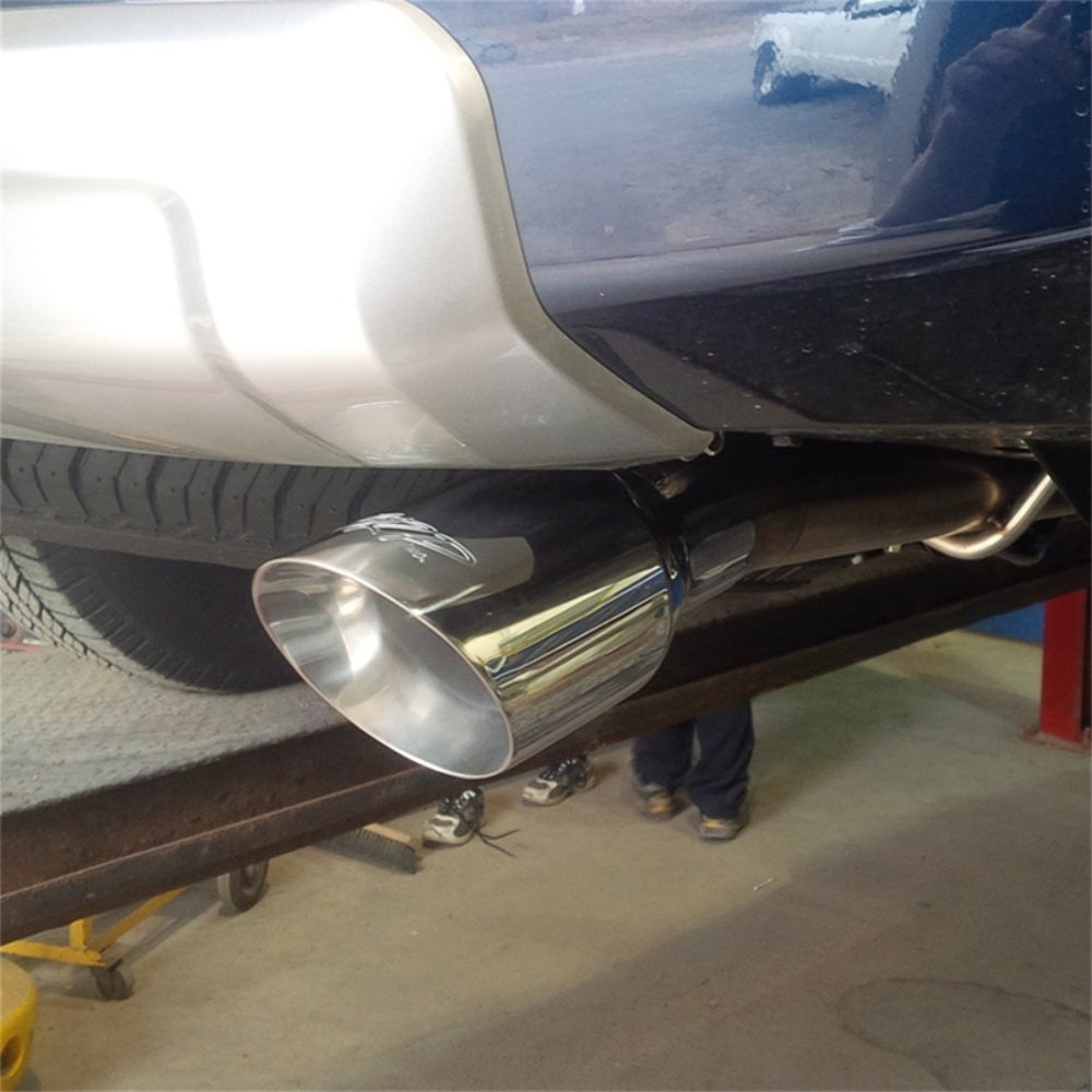 MBRP cat-back exhaust system fits 2004-2024 Toyota 4Runner single side exit aluminized steel S5342AL 2.5 inch inlet/outlet