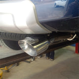 MBRP cat-back exhaust system fits 2004-2024 Toyota 4Runner single side exit aluminized steel S5342AL 2.5 inch inlet/outlet