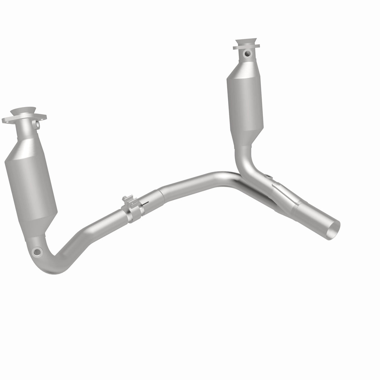 MagnaFlow direct-fit catalytic converter fits Fits 2004 Dodge Dakota Compliant stainless steel CARB compliant