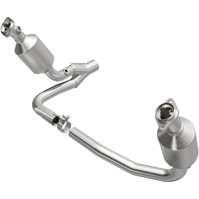 MagnaFlow direct-fit catalytic converter fits Fits 2004 Dodge Dakota Compliant stainless steel CARB compliant