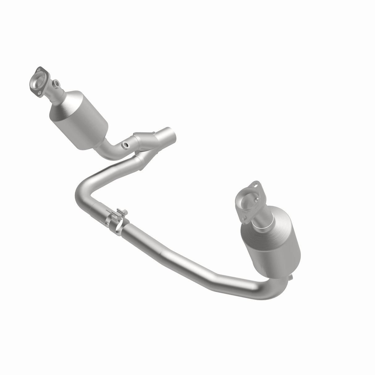MagnaFlow direct-fit catalytic converter fits Fits 2004 Dodge Dakota Compliant stainless steel CARB compliant