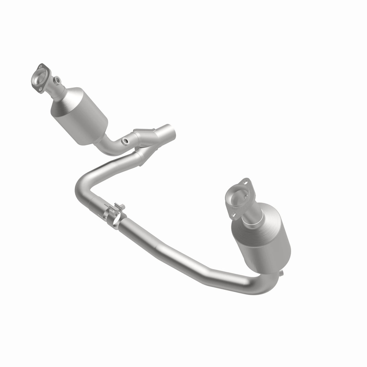 MagnaFlow direct-fit catalytic converter fits Fits 2004 Dodge Dakota Compliant stainless steel CARB compliant