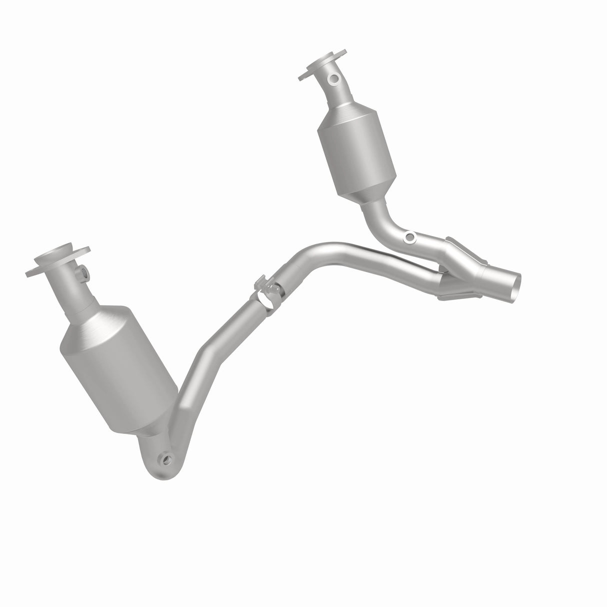 MagnaFlow direct-fit catalytic converter fits Fits 2004 Dodge Dakota Compliant stainless steel CARB compliant