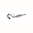 MBRP cat-back exhaust system fits Toyota Tacoma aluminized steel S5334AL 2 inch inlet/outlet