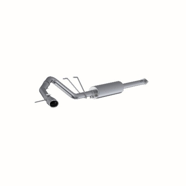 MBRP cat-back exhaust system fits Toyota Tacoma aluminized steel S5334AL 2 inch inlet/outlet