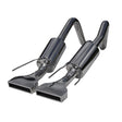 t Fits 2005-07 Corvette 2 1/2" Dual Muffler Axle Back Rectangular Tips-S7002304 MBRP Exhaust