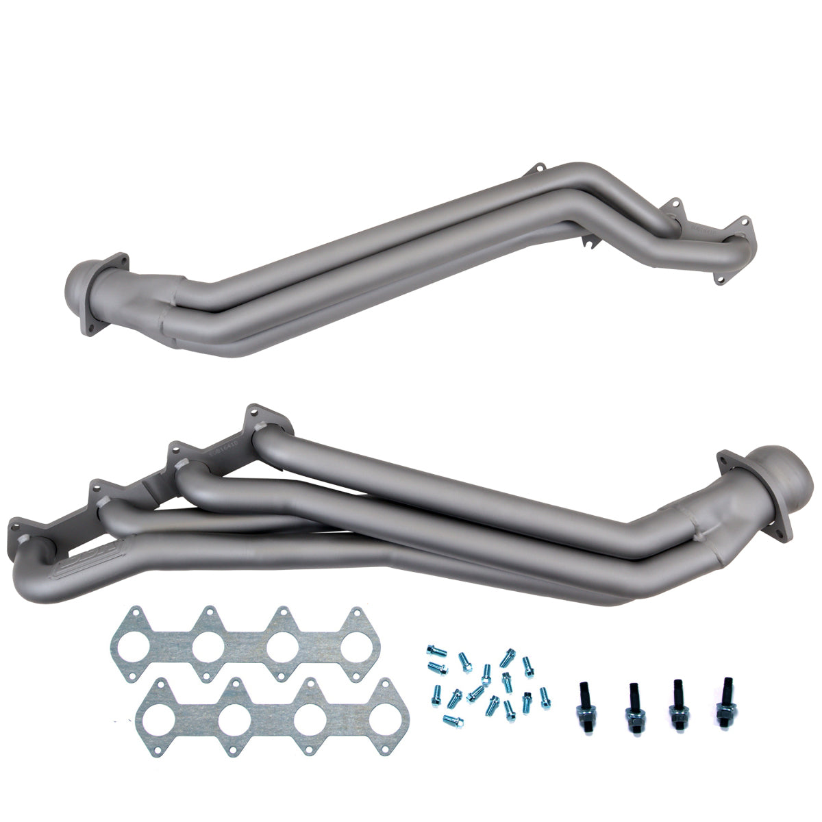 Fits 2005-10 Mustang GT 1 5/8 Long Tube Exhaust Headers (Titanium Ceramic)-1641 for 2005-2010 Ford Mustang chrome