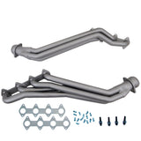 Fits 2005-10 Mustang GT 1 5/8 Long Tube Exhaust Headers (Titanium Ceramic)-1641 for 2005-2010 Ford Mustang chrome