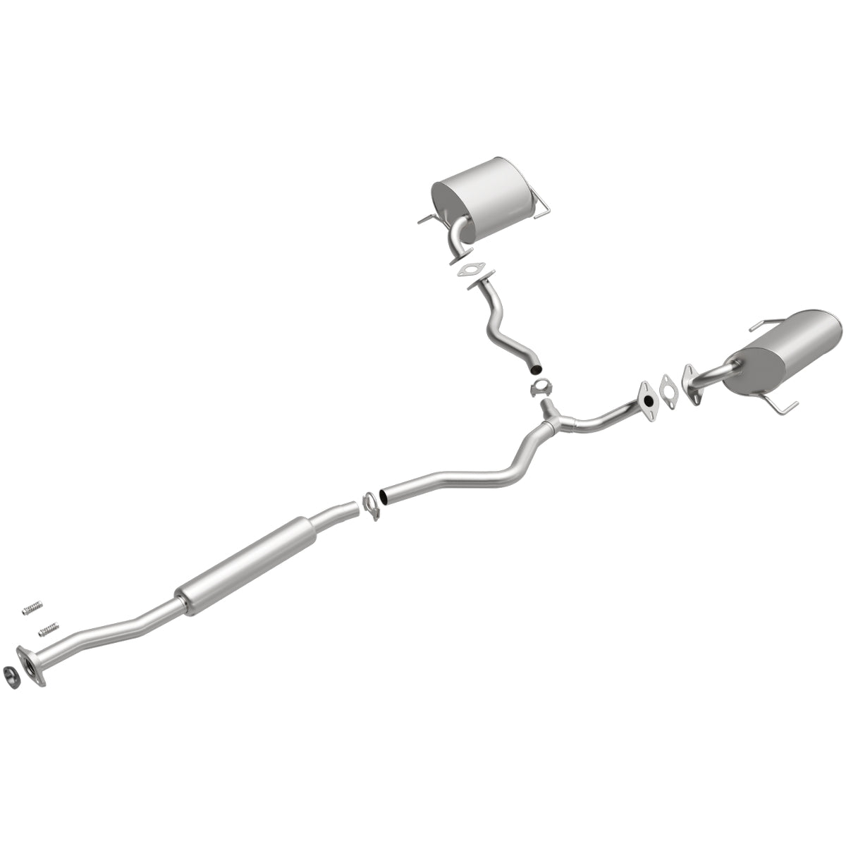t Fits 2005-2005 Subaru Outback 2.5L Direct-Fit Replacement Exhaust 106-0282 Brexhaust