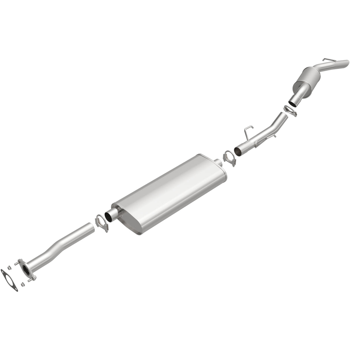 Fits 2005-2006 Buick Terraza Direct-Fit Replacement Exhaust System 106-0009 aluminized steel