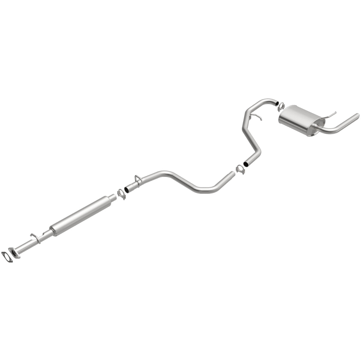 t Fits 2005-2006 Chevrolet Malibu 3.5L Direct-Fit Replacement Exhaust 106-0629 Brexhaust