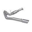 MBRP cat-back exhaust system fits 2005-2007 Dodge Ram 2500 single side exit aluminized steel S6108AL 4 inch inlet/outlet
