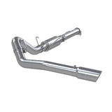 MBRP cat-back exhaust system fits 2005-2007 Dodge Ram 2500 single side exit aluminized steel S6108AL 4 inch inlet/outlet