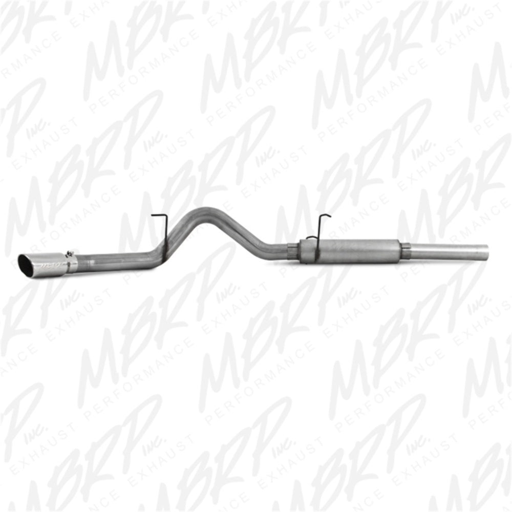 MBRP cat-back exhaust system fits 2005-2007 Dodge Ram 2500 single side exit aluminized steel S6108AL 4 inch inlet/outlet