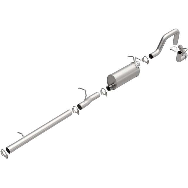 Fits 2005-2007 Ford Direct-Fit Replacement Exhaust System 106-0280 aluminized steel