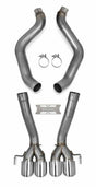 t Fits 2005-2008 Chevrolet Corvette; Axle-Back Exhaust System - 70401314-RHKR Hooker BlackHeart
