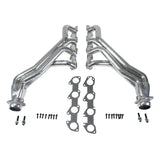 Fits 2005-2008 Dodge 5.7 Chall/ Charger 300 Hemi Long Tube Headers-Silver-16470 for 2005-2008 Dodge Challenger polished