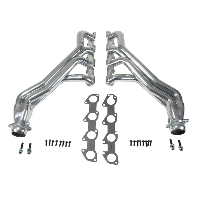 Fits 2005-2008 Dodge 5.7 Chall/ Charger 300 Hemi Long Tube Headers-Silver-16470 for 2005-2008 Dodge Challenger polished