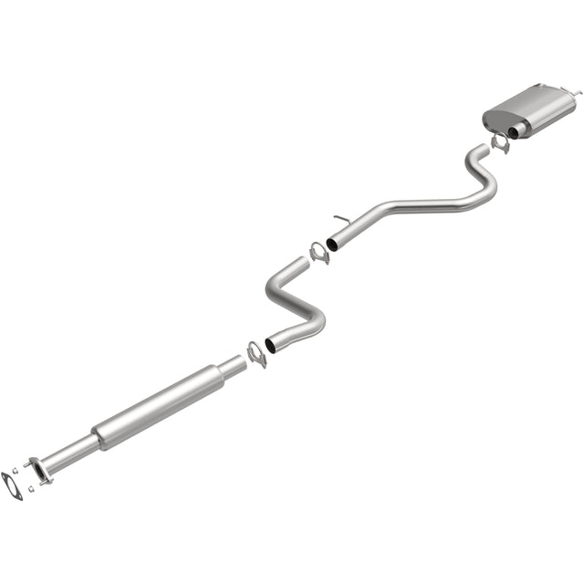 Fits 2005-2009 Buick Direct-Fit Replacement Exhaust System 106-0013 aluminized steel