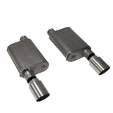 t Fits 2005-2010 Ford Mustang GT 4.6L Varitune Axle Back Exhaust Kit-41005 BBK Performance