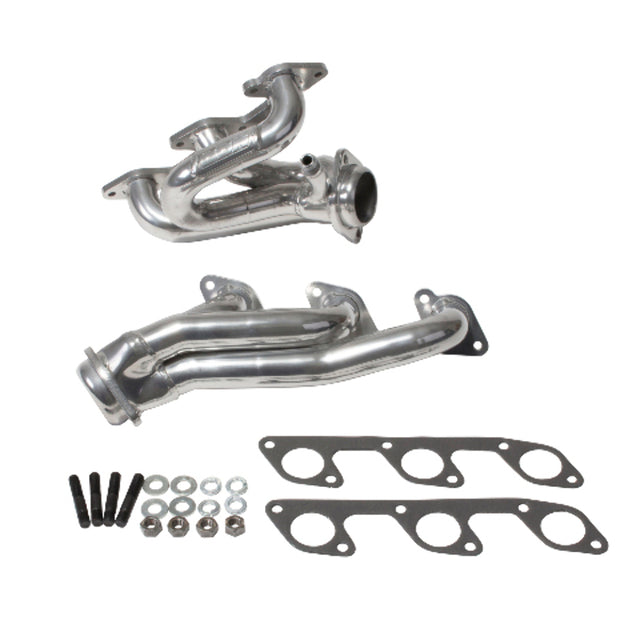 Fits 2005-2010 Mustang 4.0L-V6 1-5/8 Shorty Exhaust Headers-Silver-40100 ceramic coated polished