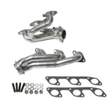Fits 2005-2010 Mustang 4.0L-V6 1-5/8 Shorty Exhaust Headers-Silver-40100 ceramic coated polished