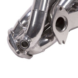 Fits 2005-2010 Mustang GT 1-5/8 Shorty Tuned Length Headers-Silver-16120 ceramic coated polished