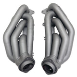 Fits 2005-2010 Mustang GT 1-5/8 Shorty Tuned Length Headers-Titanium-1612 ceramic coated polished