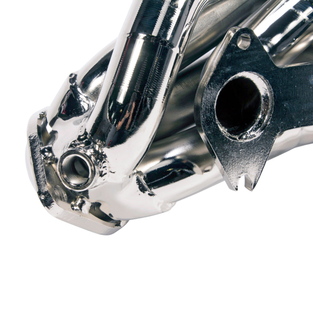 Fits 2005-2010 Mustang GT 1-5/8 Shorty Tuned Length Headers-Titanium-1612 ceramic coated polished