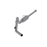 MBRP cat-back exhaust system fits 2005-2013 Toyota Tacoma single exit aluminized steel S5326P 2 inch inlet/outlet