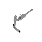 MBRP cat-back exhaust system fits 2005-2013 Toyota Tacoma single exit aluminized steel S5326P 2 inch inlet/outlet