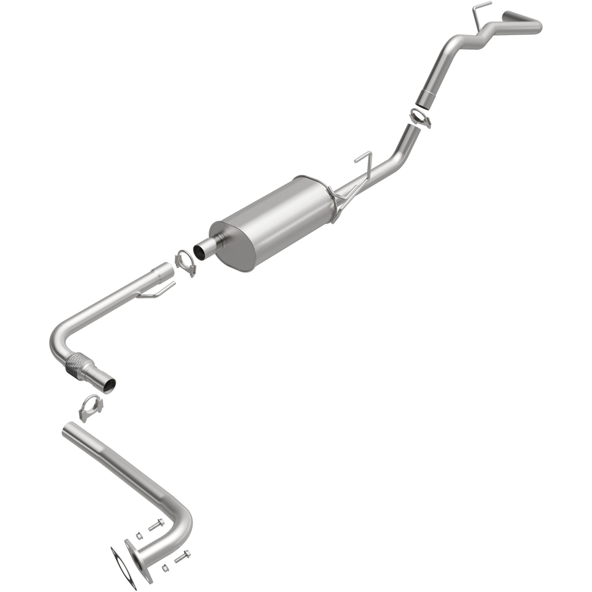 t Fits 2005-2018 Nissan Frontier Direct-Fit Replacement Exhaust System 106-0145 Brexhaust