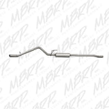MBRP cat-back exhaust system fits 2006-2007 Dodge Ram 3500 single side exit aluminized steel S5148P 3 inch inlet/outlet