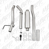 MBRP cat-back exhaust system fits 2006-2007 Dodge Ram 3500 single side exit aluminized steel S5148P 3 inch inlet/outlet