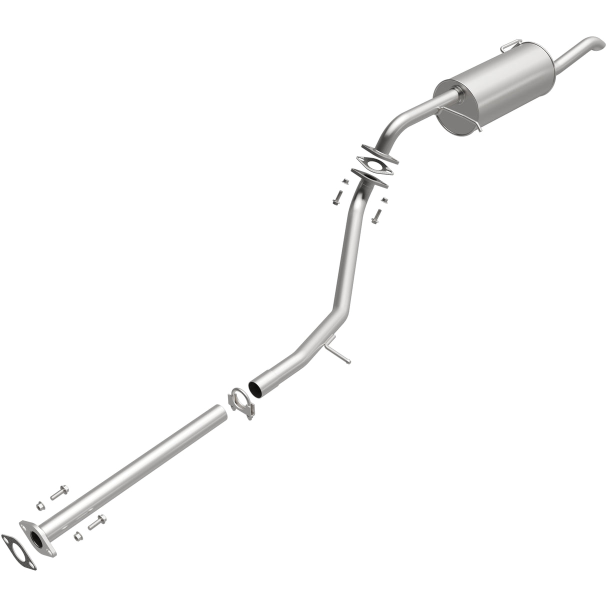t Fits 2006-2010 Hyundai Accent Direct-Fit Replacement Exhaust System 106-0741 Brexhaust