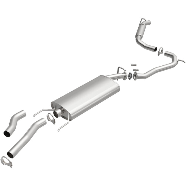 Fits 2006-2012 Toyota RAV4 Direct-Fit Replacement Exhaust System 106-0717 aluminized steel