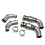 Fits 2006-2024 Dodge 6.1L Hemi Challenger 3" Mid Pipe w/ High Flow Cats-16481
