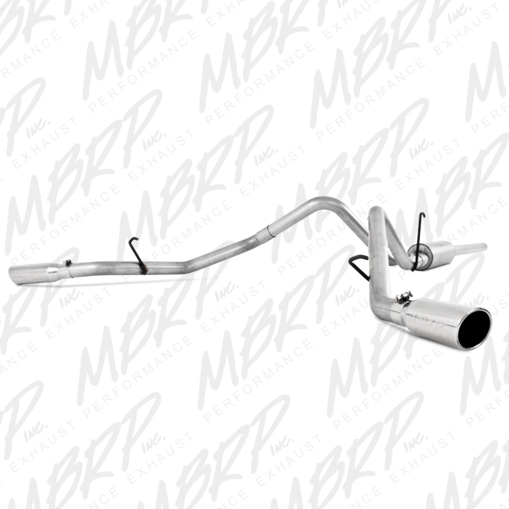 MBRP cat-back exhaust system fits Dodge Ram 1500 aluminized steel S5128AL 2 inch inlet/outlet