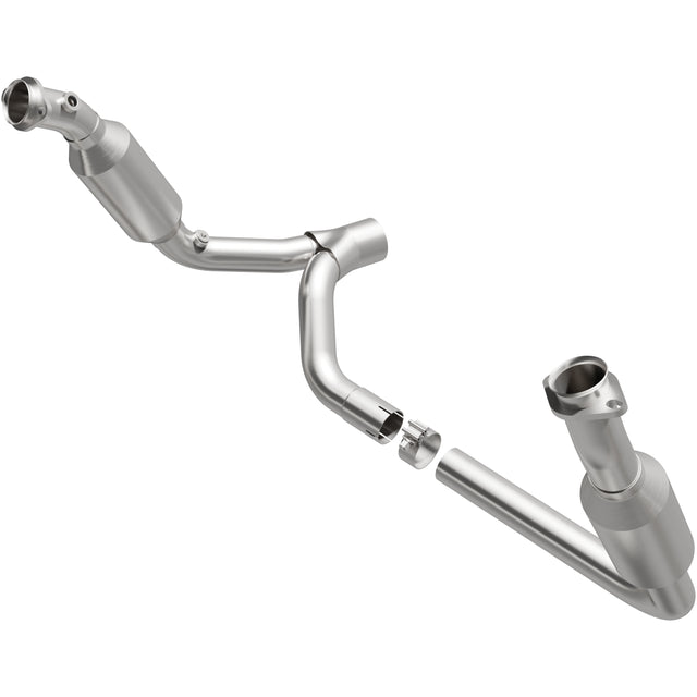 MagnaFlow direct-fit catalytic converter fits 2006 Dodge Ram 1500 5.7L and Fits 2006 Dodge Ram 1500 Compliant stainless steel CARB compliant