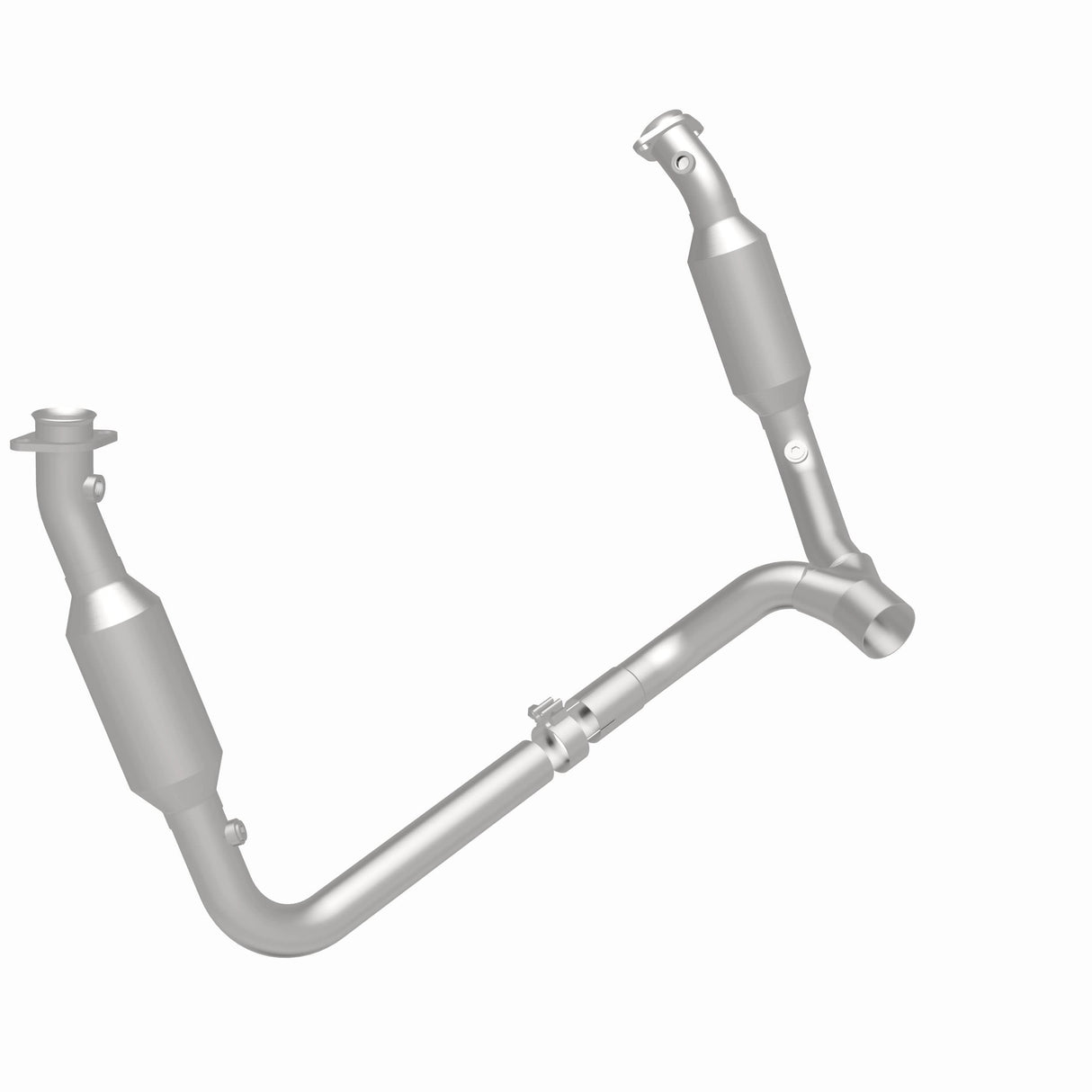 MagnaFlow direct-fit catalytic converter fits 2006 Dodge Ram 1500 5.7L and Fits 2006 Dodge Ram 1500 Compliant stainless steel CARB compliant