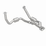 MagnaFlow direct-fit catalytic converter fits Fits 2006 Jeep Commander Compliant stainless steel CARB compliant