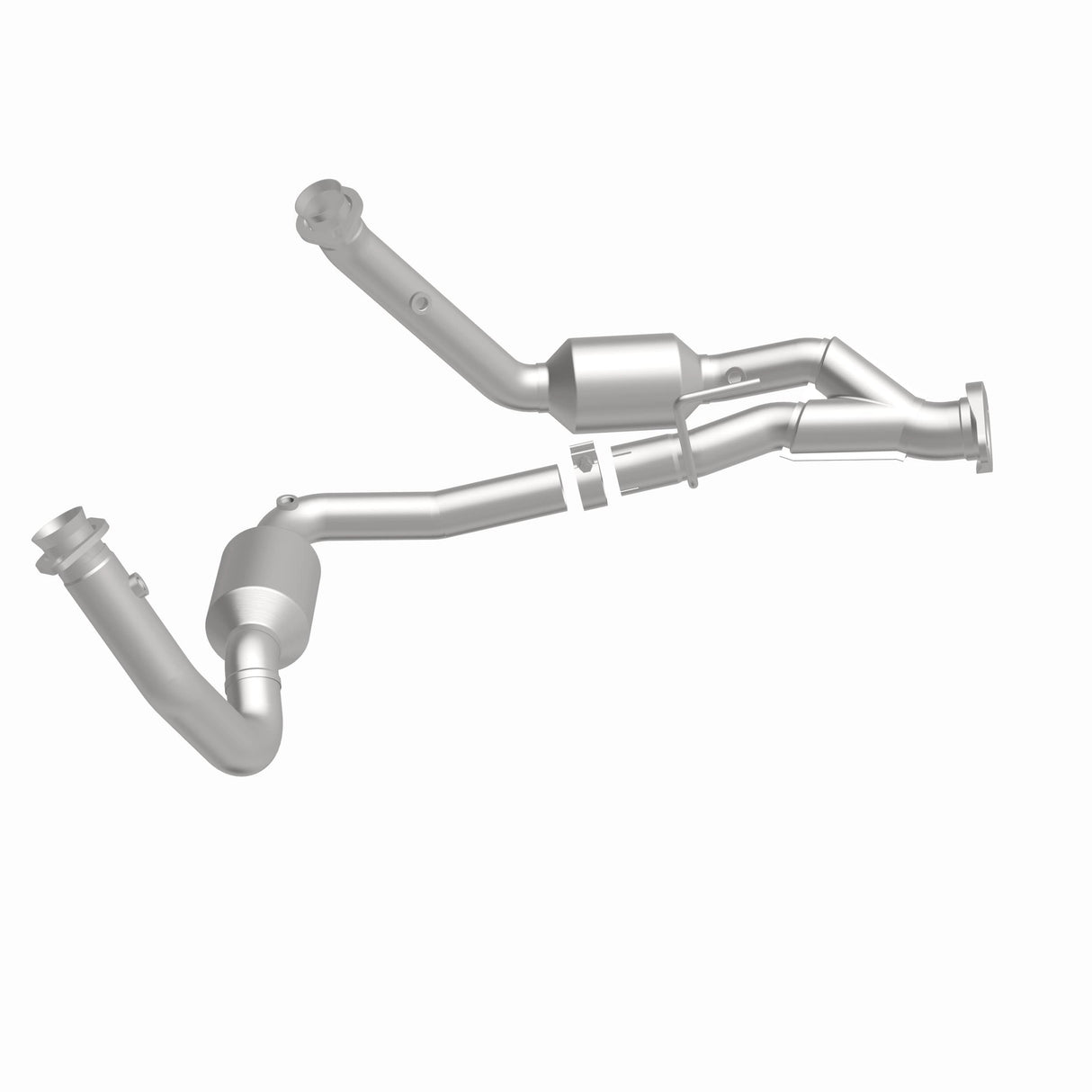 MagnaFlow direct-fit catalytic converter fits Fits 2006 Jeep Commander Compliant stainless steel CARB compliant
