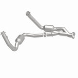 MagnaFlow direct-fit catalytic converter fits Fits 2006 Jeep Commander Compliant stainless steel CARB compliant