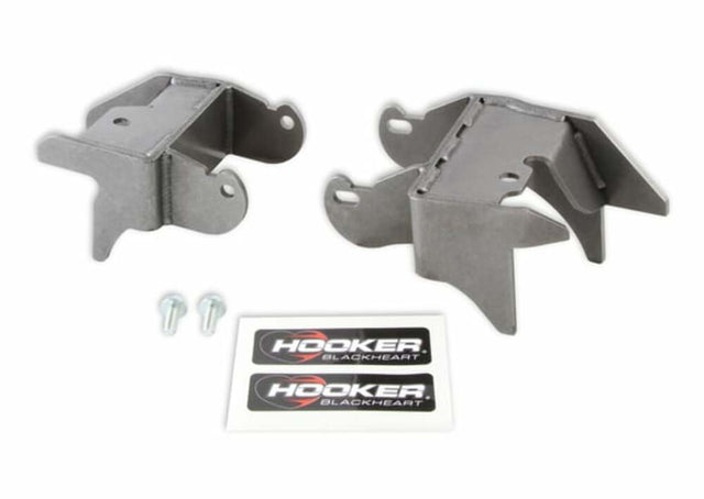 Hooker performance muffler black fits-2006-jeep-wrangler-hooker-blackheart-engine-mount-brackets-bhs515