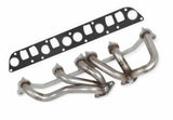 Hooker Fits 2006 Jeep Wrangler; BlackHeart Shorty Headers - 70305402-RHKR for 2000-2006 Jeep black stainless steel shorty