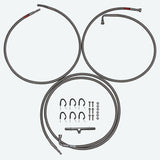 Fuel Line for 2007-2010 Chevy Silverado 1500 V8, Ext Cab/Crew Cab Quick Fix Fuel Kit stainless steel