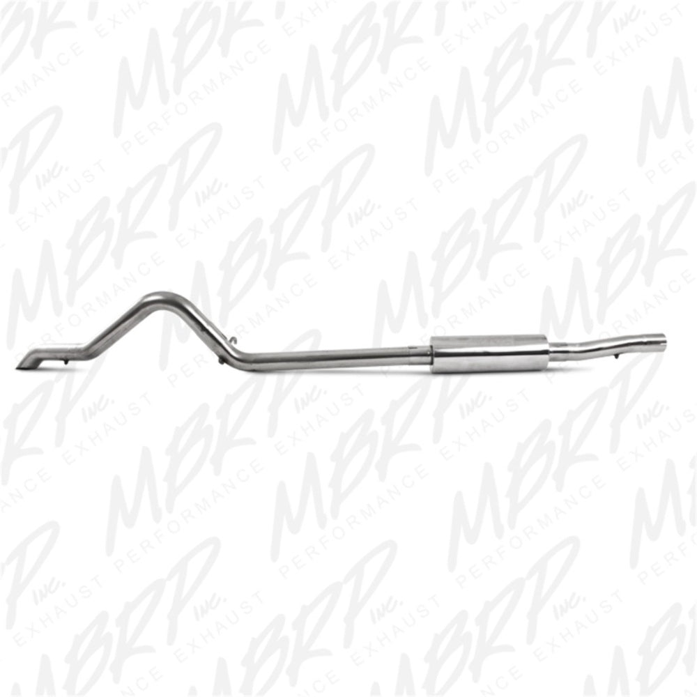 t Fits 2007-11 Wrangler 2 1/2" Tail Pipe Muffler before Axle T409-S5514409 MBRP Exhaust