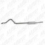 t Fits 2007-11 Wrangler 2 1/2" Tail Pipe Muffler before Axle T409-S5514409 MBRP Exhaust
