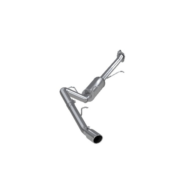 MBRP cat-back exhaust system fits 2007-2008 Chevy single side exit aluminized steel S5042AL 3 inch inlet/outlet