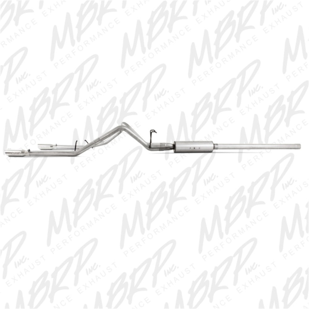 t Fits 2007-2008 Dodge Ram 1500 2 1/2in. Cat Back; Dual Split Rear; AL - S5126AL MBRP Exhaust